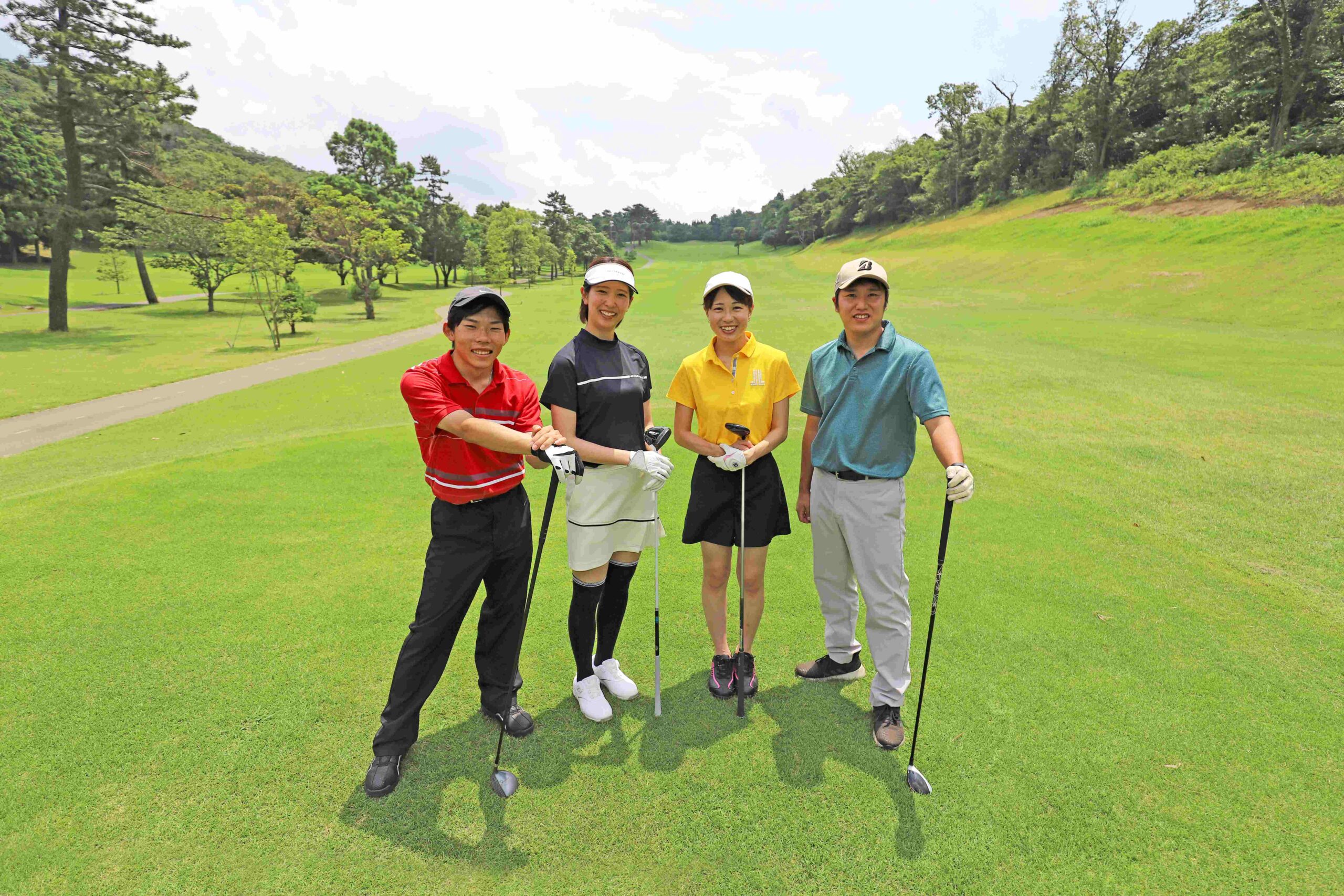 ゴルフも楽しめる